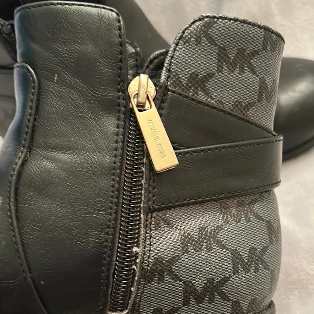 Michael Kors Black Ankle Booties Sleek Design